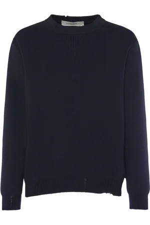 Golden Goose Distressed Cotton Knit Sweater