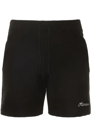 FLÂNEUR Cotton Blend Knitted Shorts