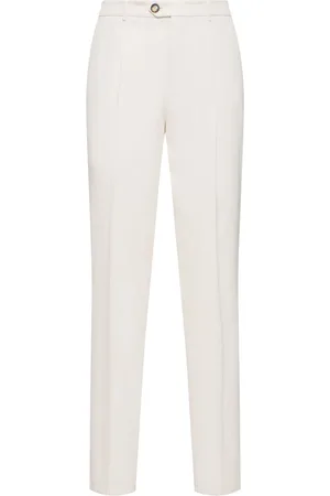 Brunello Cucinelli Cotton Gabardine Straight Pants