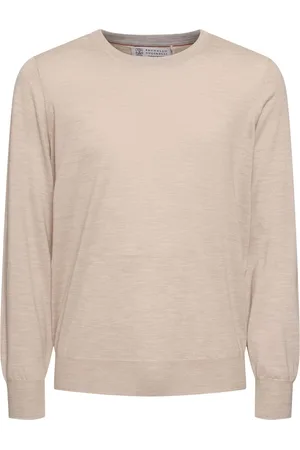 Brunello Cucinelli Wool & Cashmere Crewneck Sweater