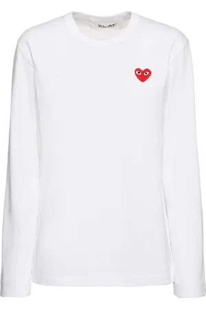 Comme des Garçons Logo Cotton Jersey T-shirt