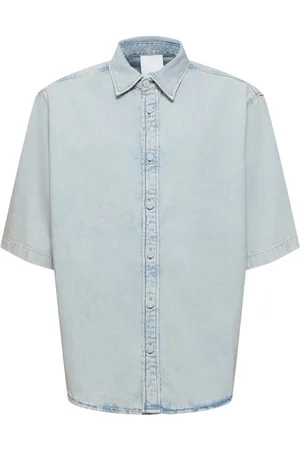 Acne Studios Santropi Short Sleeve Denim Shirt