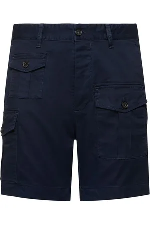 Dsquared2 Sexy Stretch Cotton Cargo Shorts