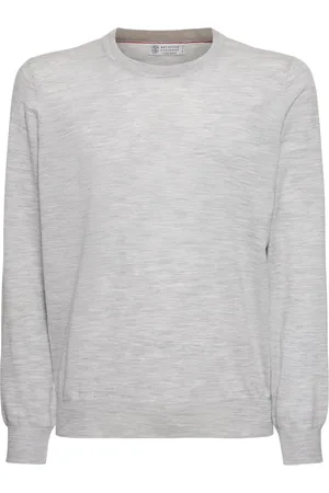 Brunello Cucinelli Wool & Cashmere Crewneck Sweater