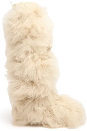 Moncler Gaia High Shearling Snow Boots
