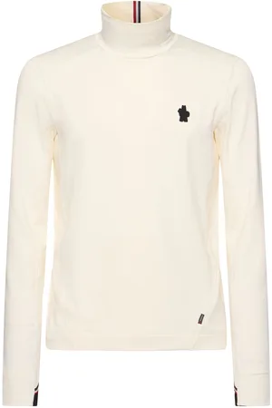 Moncler Logo Polartec Nylon Turtleneck T-shirt