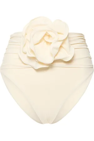 MAGDA BUTRYM High Waist Flower Swim Bottoms