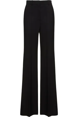 Sportmax Oxalis Stretch Wool Straight Pants