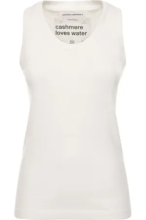 EXTREME CASHMERE Cotton & Cashmere Tank Top
