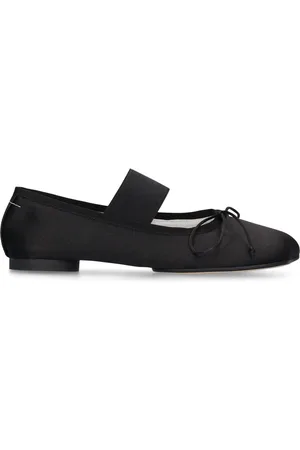 Maison Margiela 5mm Ballet Shoes Satin Ballerina Flats