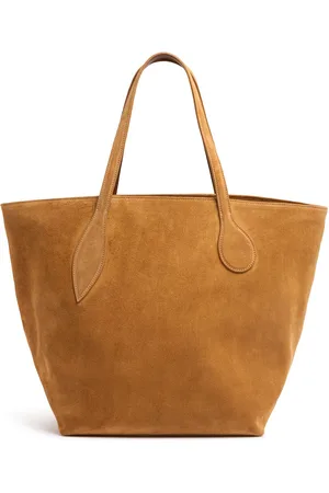 Little Liffner Sprout Suede Tote Bag