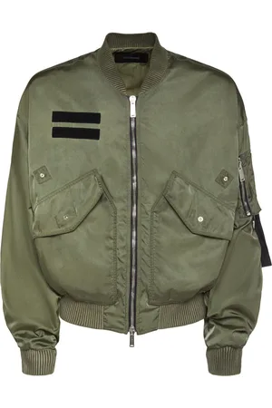 Dsquared2 Garment Dyed Military Bomber