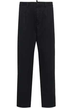 Dsquared2 One Pleat Cotton Pants