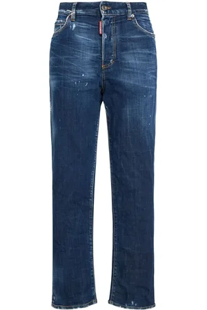 Dsquared2 Boston Straight High Rise Jeans