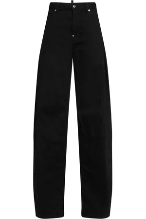 Dsquared2 Icon Amelia Wide Leg Low Rise Jeans