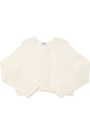 Il gufo Open Knit Cotton Cardigan