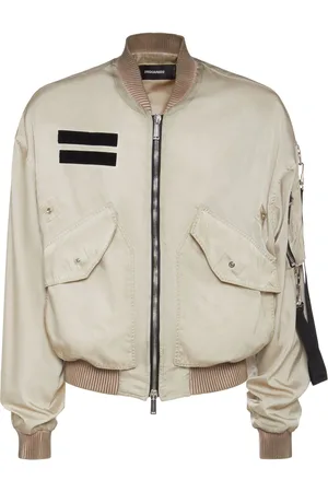 Dsquared2 Garment Dyed Military Bomber