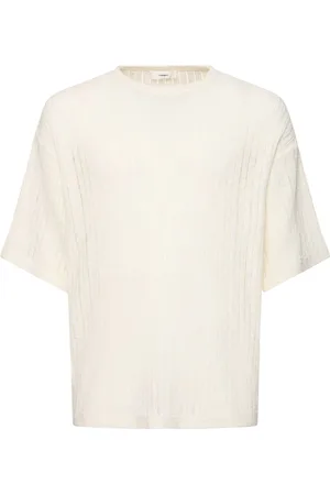 COMMAS Pointelle Knit T-shirt