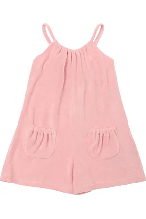 Il gufo Cotton Blend Terry Jumpsuit