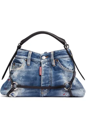 Dsquared2 Bondage Denim Shoulder Bag