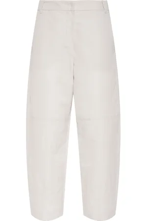 Max Mara Jack Canvas Wide Leg Pants