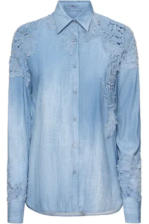 ERMANNO SCERVINO Embroidered Viscose Shirt