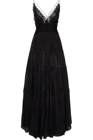ERMANNO SCERVINO Cotton Blend Long Dress