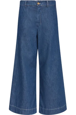 Max Mara Paul Cropped Denim Flared Jeans