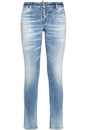 Dsquared2 Jennifer Stretch Mid Rise Jeans