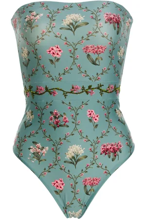 Agua by Agua Bendita Ilusion Printed One Piece Swimsuit