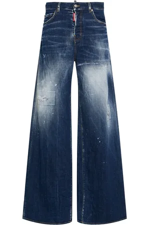 Dsquared2 Traveller Low Rise Stretch Baggy Jeans