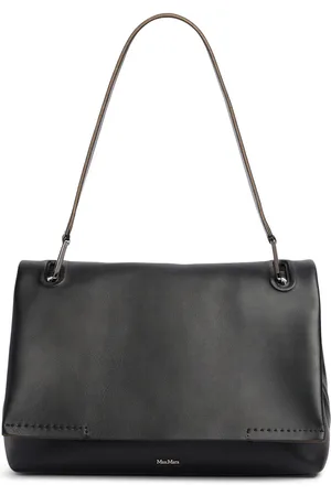 Max Mara Archetipo 06 Leather Shoulder Bag