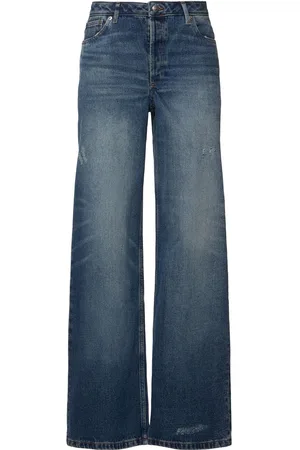 A.P.C. Elisabeth Mid Rise Wide Jeans