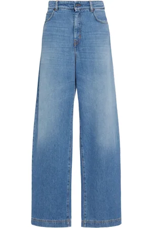 Max Mara Brava High Rise Wide Jeans