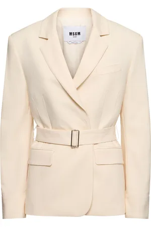 Msgm Double Breast Viscose Blend Blazer