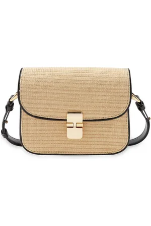 A.P.C. Small Sac Grace Raffia Bag