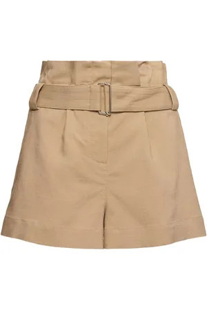 Msgm High Rise Shorts W/belt