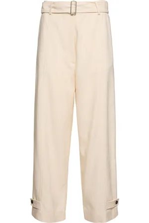 Msgm Tailored Viscose Blend Wide Pants