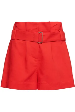 Msgm High Rise Shorts W/belt