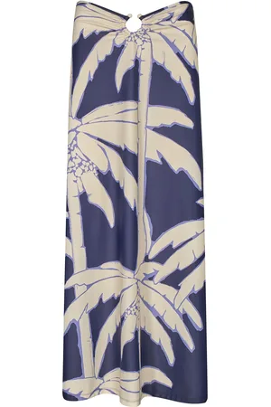 JOHANNA ORTIZ Palms Breath Of Life Lycra Midi Skirt