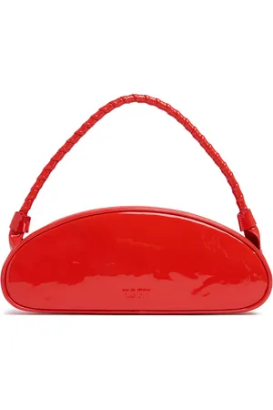 Msgm Small Bean Leather Shoulder Bag