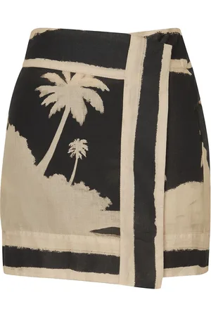 JOHANNA ORTIZ Velereando Ando Cotton Voile Wrap Skirt