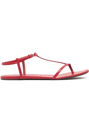 Loulou Studio 10mm Amaru Leather Thong Sandals