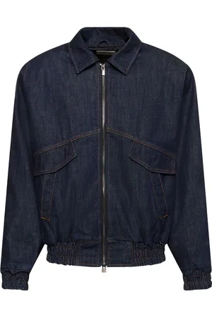 MAGDA BUTRYM Zip-up Denim Bomber Jacket