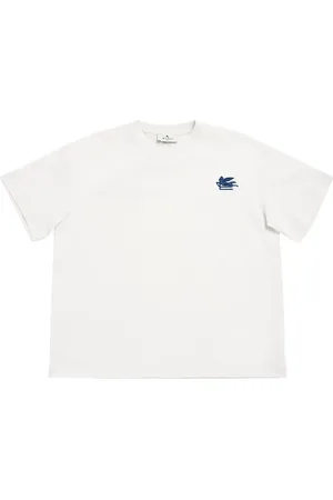 Etro Embroidered Cotton Jersey T-shirt