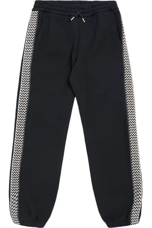 Lanvin Embroidered Cotton Sweatpants