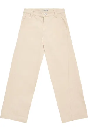 Lanvin Cotton Blend Twill Pants