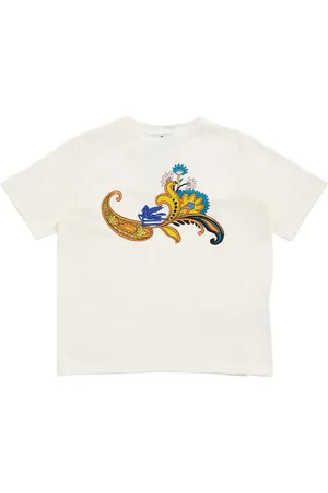 Etro Embroidered Cotton Jersey T-shirt