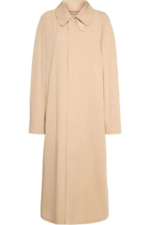 LEMAIRE Compact Cotton Twill Trench Overcoat