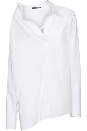 ANN DEMEULEMEESTER Daria Dropped Shoulder Poplin Shirt